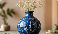 Ceramic flower vases