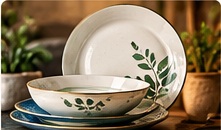 PORCELAIN AND BONECHINA
