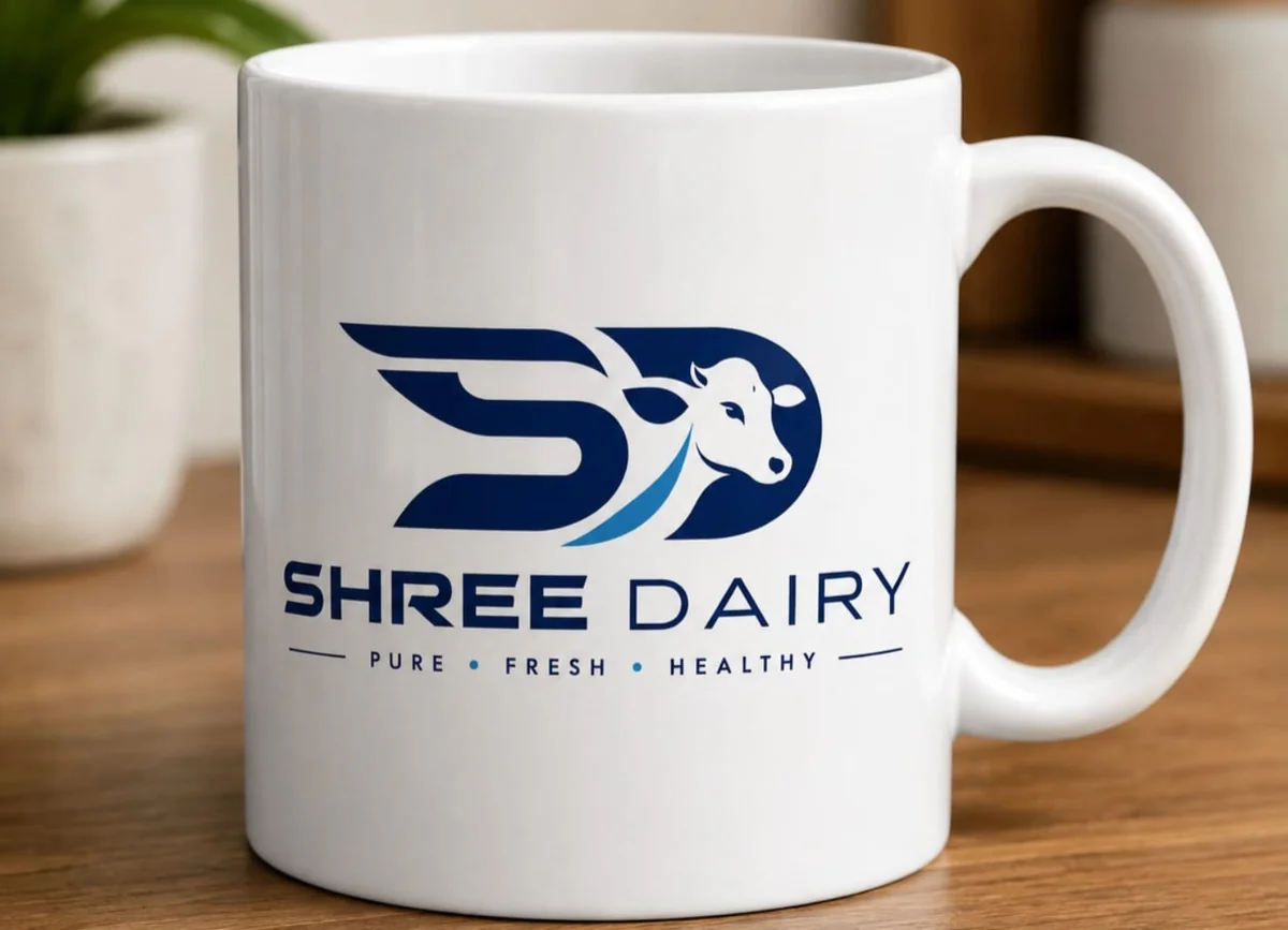 Custom Logo Printed Ceramic Mug - Corporate Mug