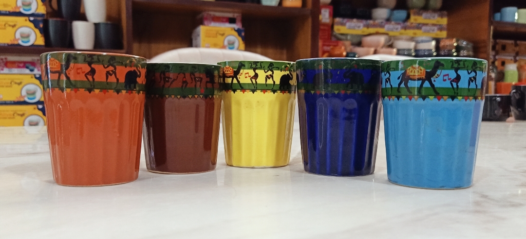 Ceramic Tea Glass
