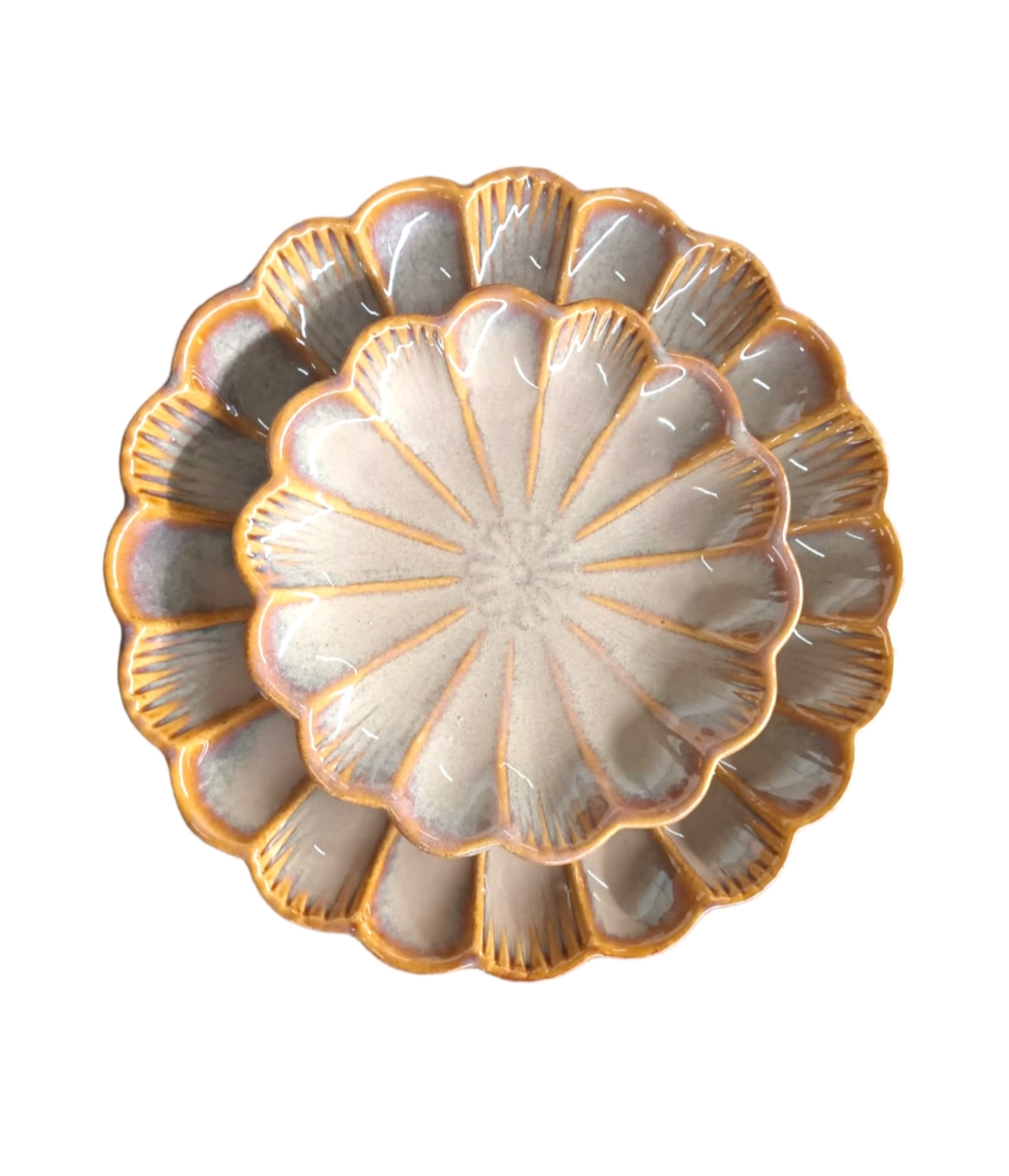 Ceramic Full n Quater Plate